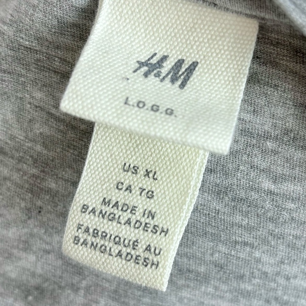 H&M grey long-sleeved t-shirt - Picture 5 of 6